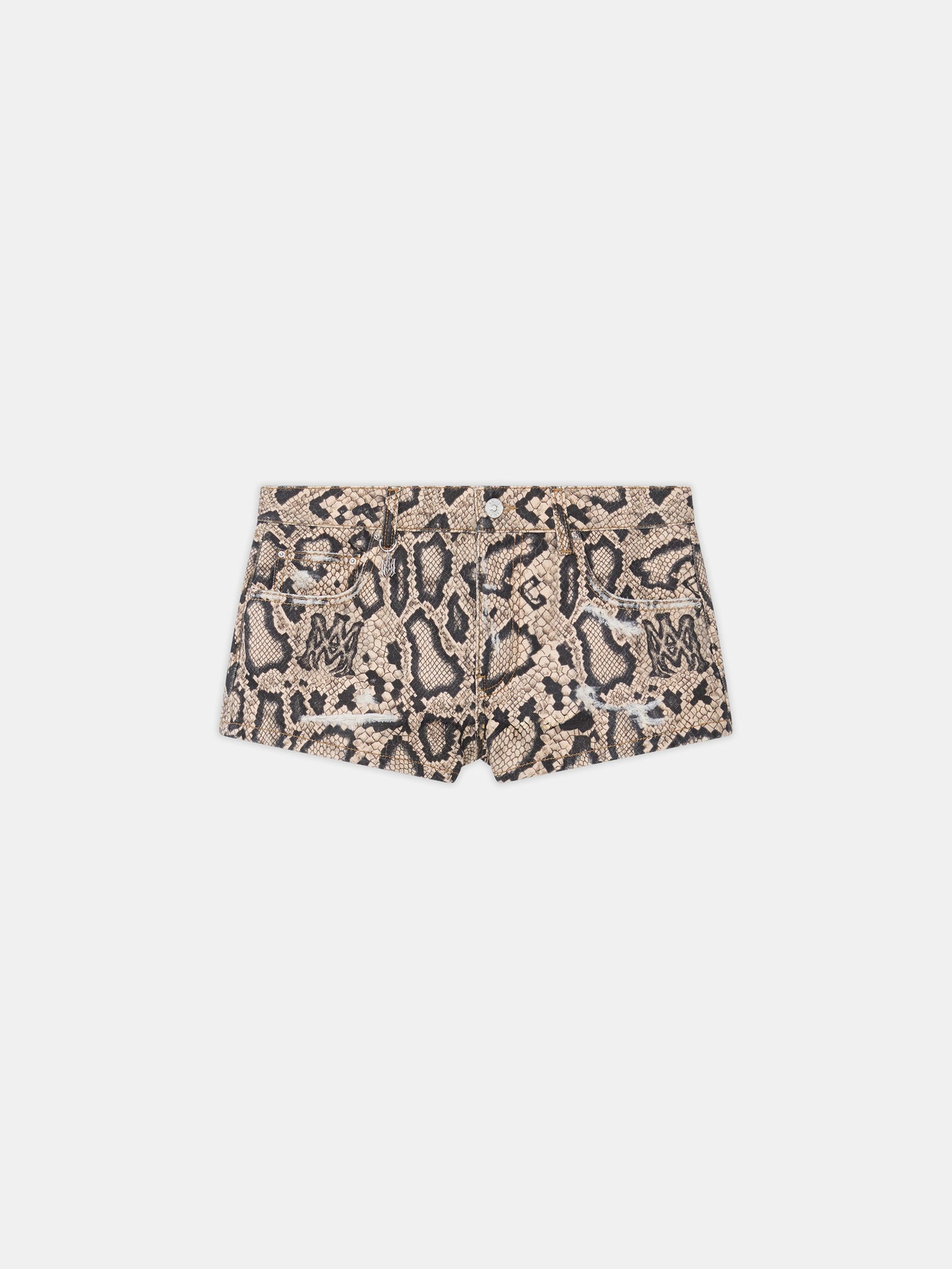 Snake Denim Short - Multi | Amiri Great Deal