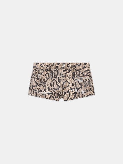 Snake Denim Short - Multi | Amiri Great Deal