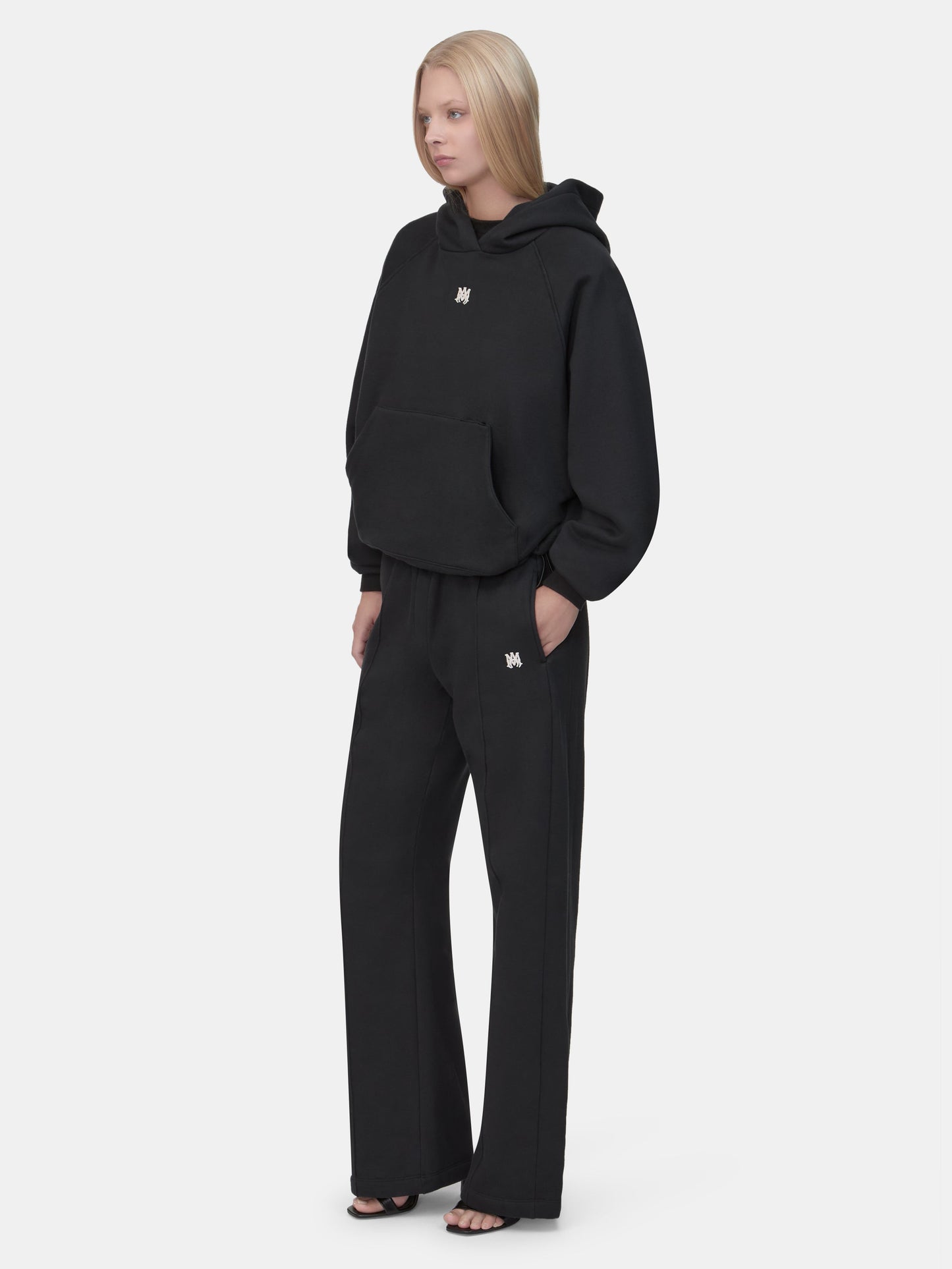 Ma Drop Shoulder Hoodie - Black | Amiri Popular Choice