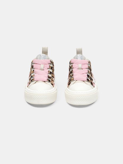 Zebra Stars Court Low - Pink | Amiri Popular Choice