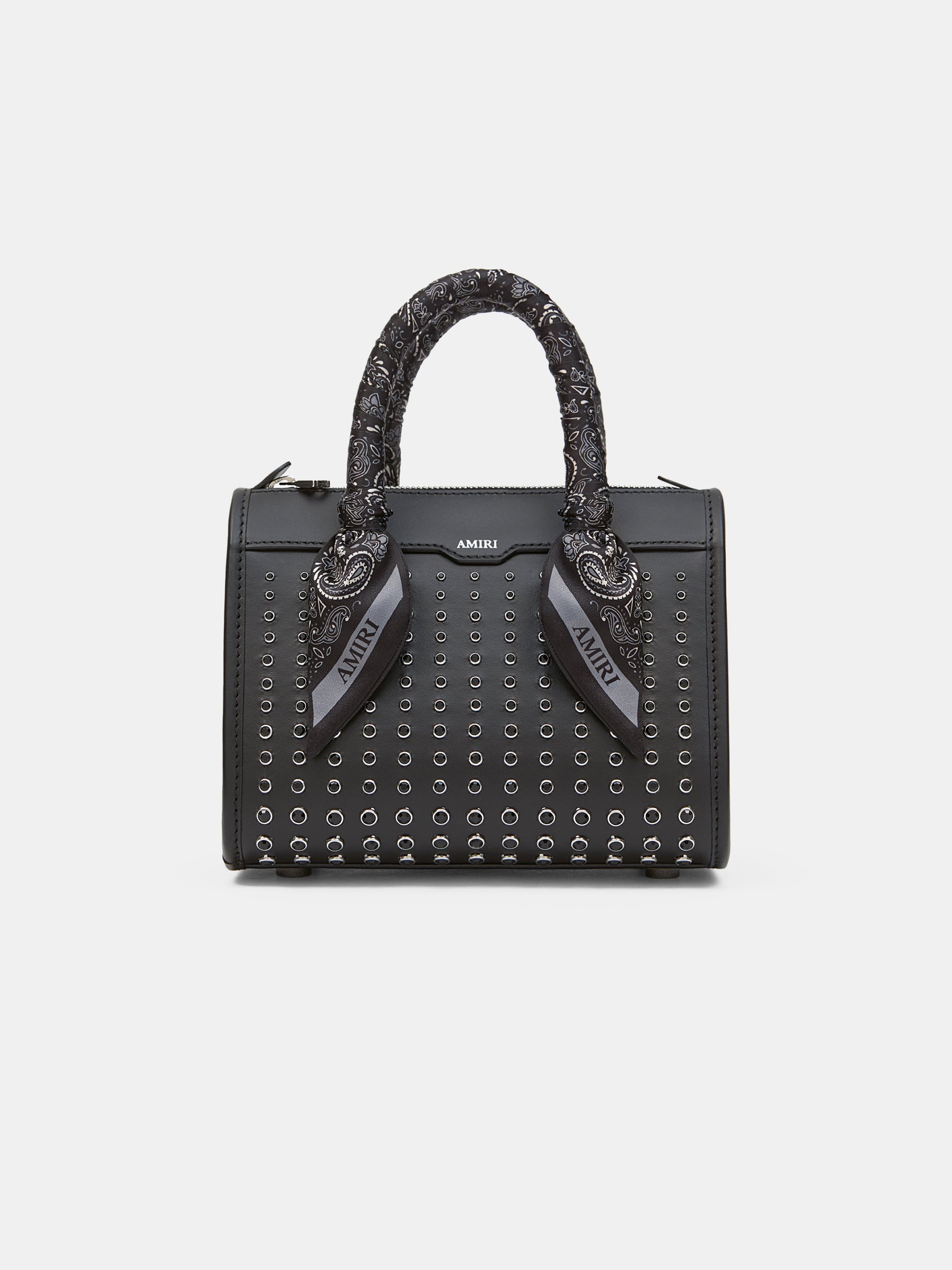 Micro Triangle Stud Bag - Black | Amiri Affordable