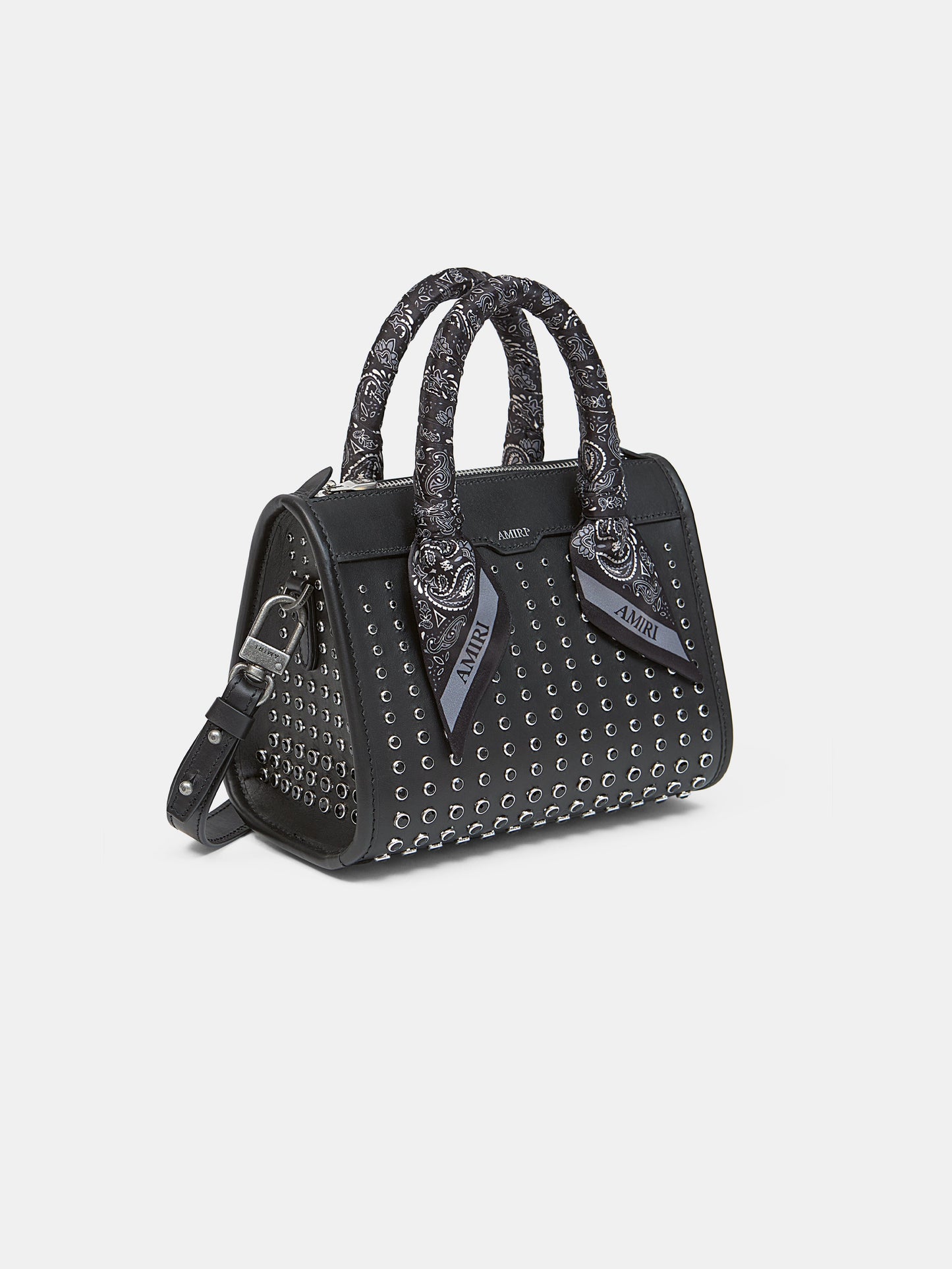 Micro Triangle Stud Bag - Black | Amiri Affordable
