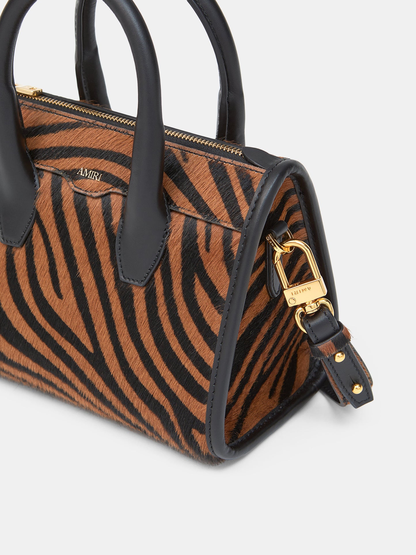 Micro Triangle Zebra Bag - Multi | Amiri Budget Friendly