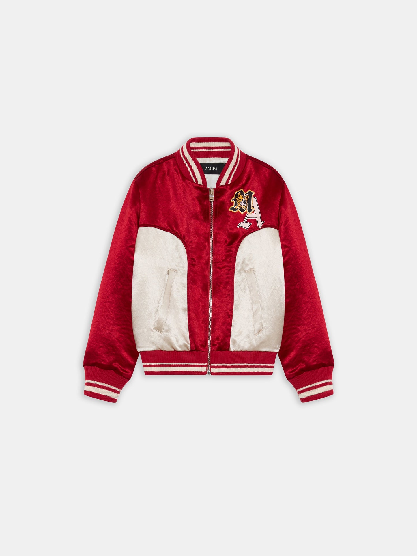 Varsity Patch Jacket - Red Rose | Amiri Special Offer