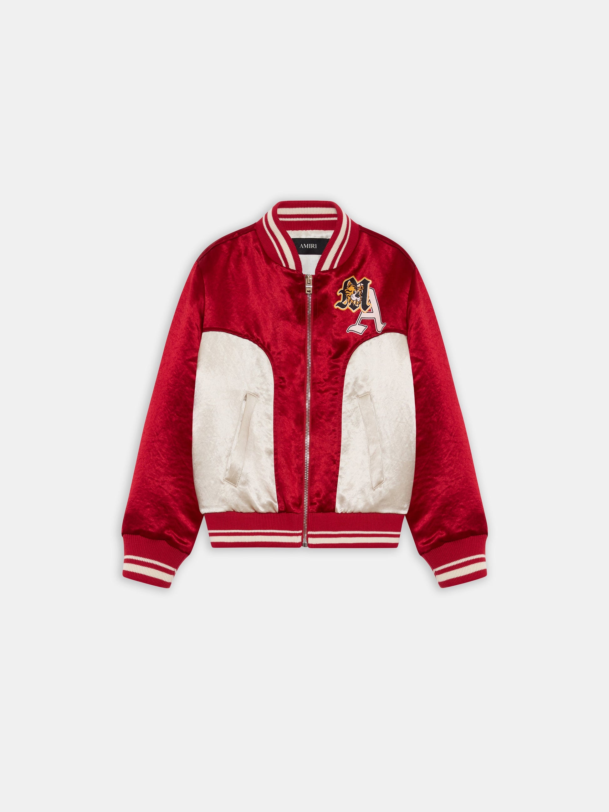 Varsity Patch Jacket - Red Rose | Amiri Special Offer