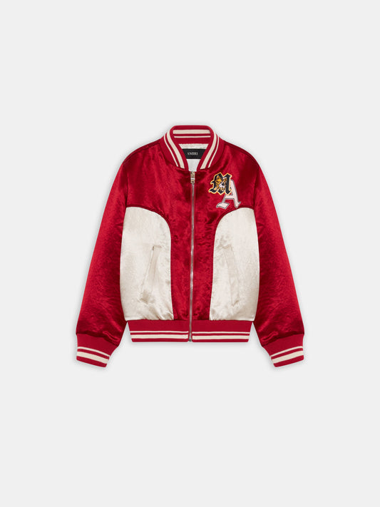 Varsity Patch Jacket - Red Rose | Amiri Special Offer
