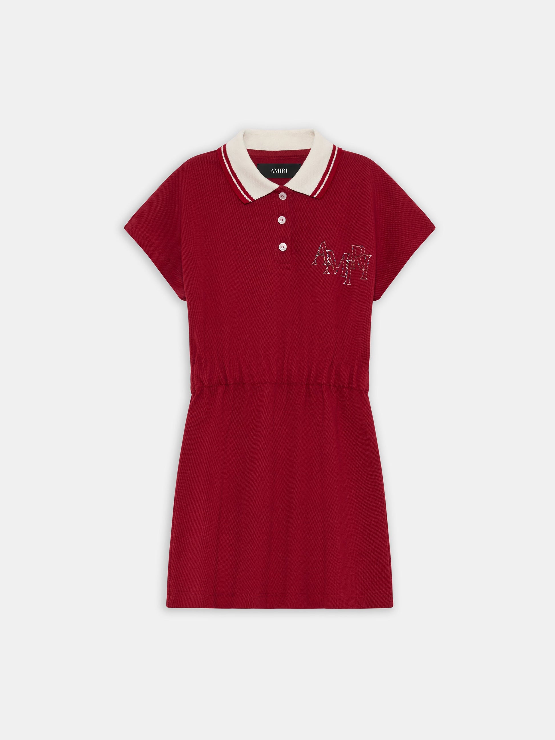 Amiri Staggered Tiger Dress - Deep Red | Amiri Featured
