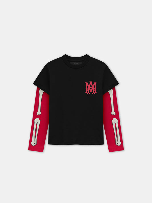 Bones Long Sleeve Tee - Black | Amiri Sale