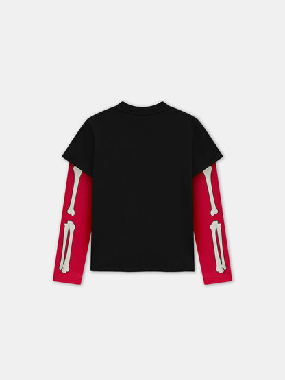 Bones Long Sleeve Tee - Black | Amiri Sale