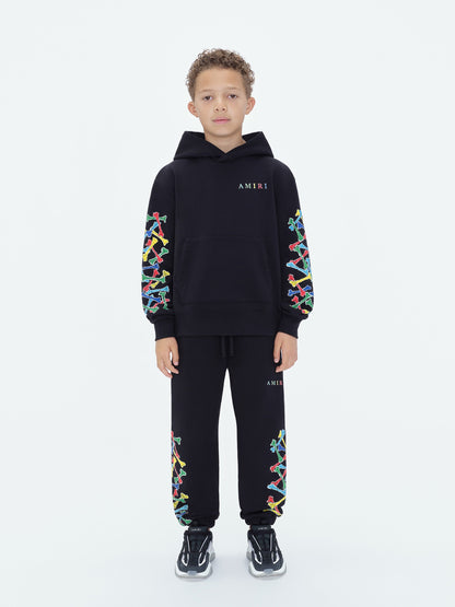 Kids - Kids Amiri Bones Scribble Sweatpant - Black | Amiri Budget Friendly