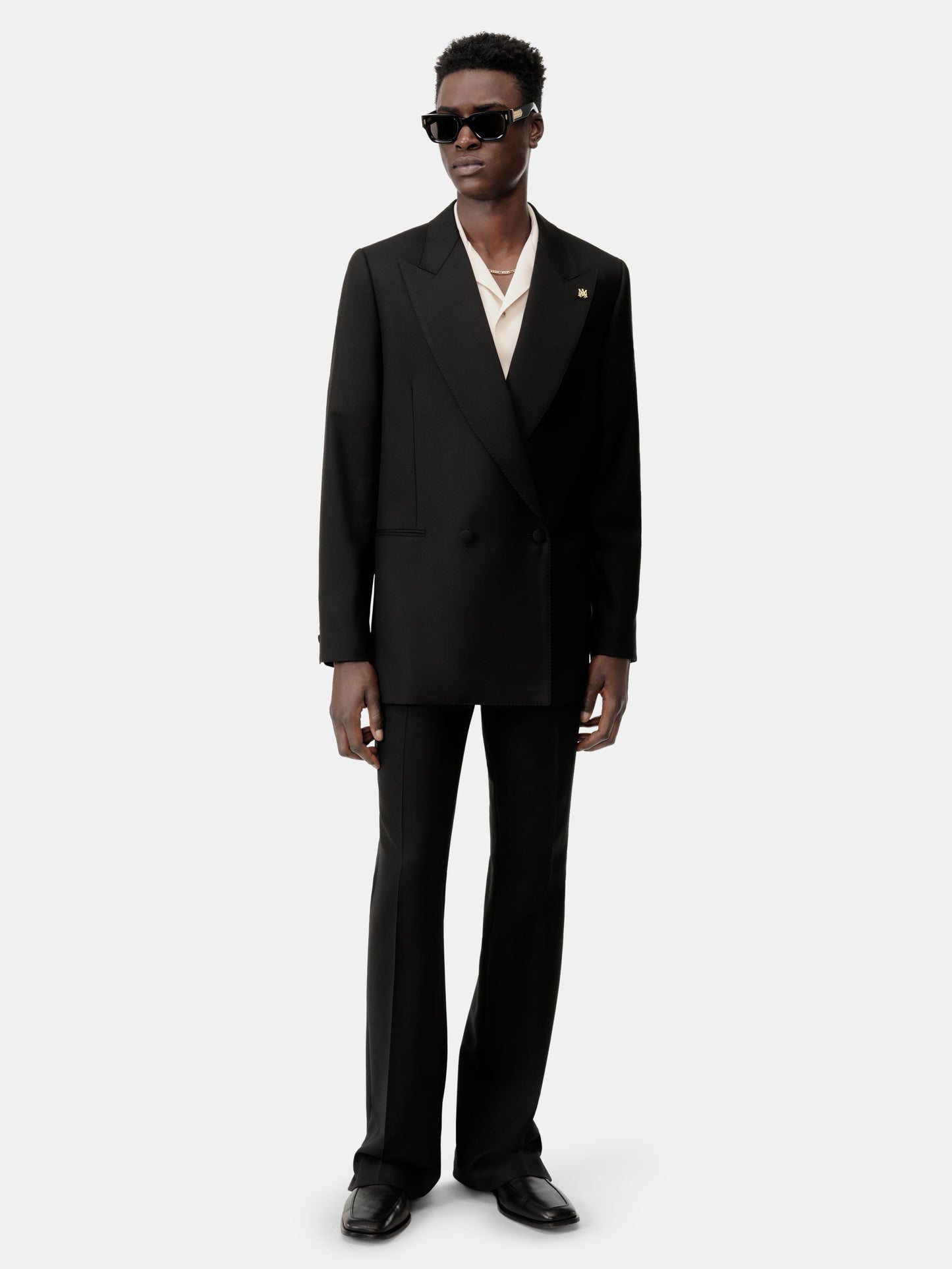 Ma Double-Breasted Blazer - Black | Amiri Best Seller