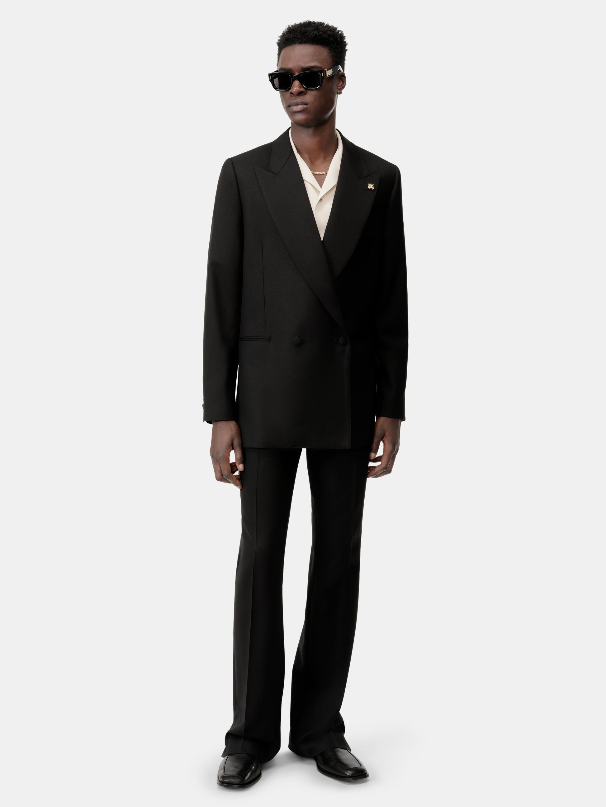 Ma Double-Breasted Blazer - Black | Amiri Best Seller