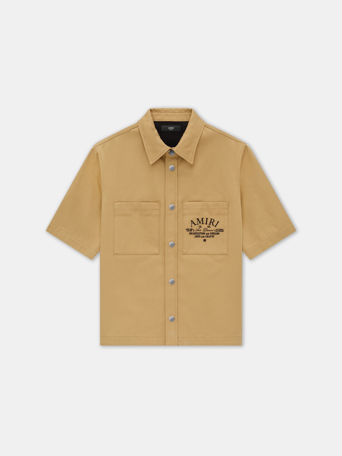 Amiri Arts District Camp Shirt - Sepia Tint | Amiri Sale