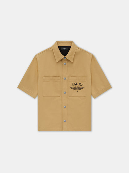 Amiri Arts District Camp Shirt - Sepia Tint | Amiri Sale