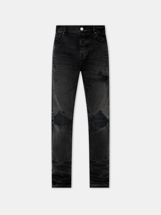 Leather Straight Mx1 Jean - Vintage Black | Amiri Affordable