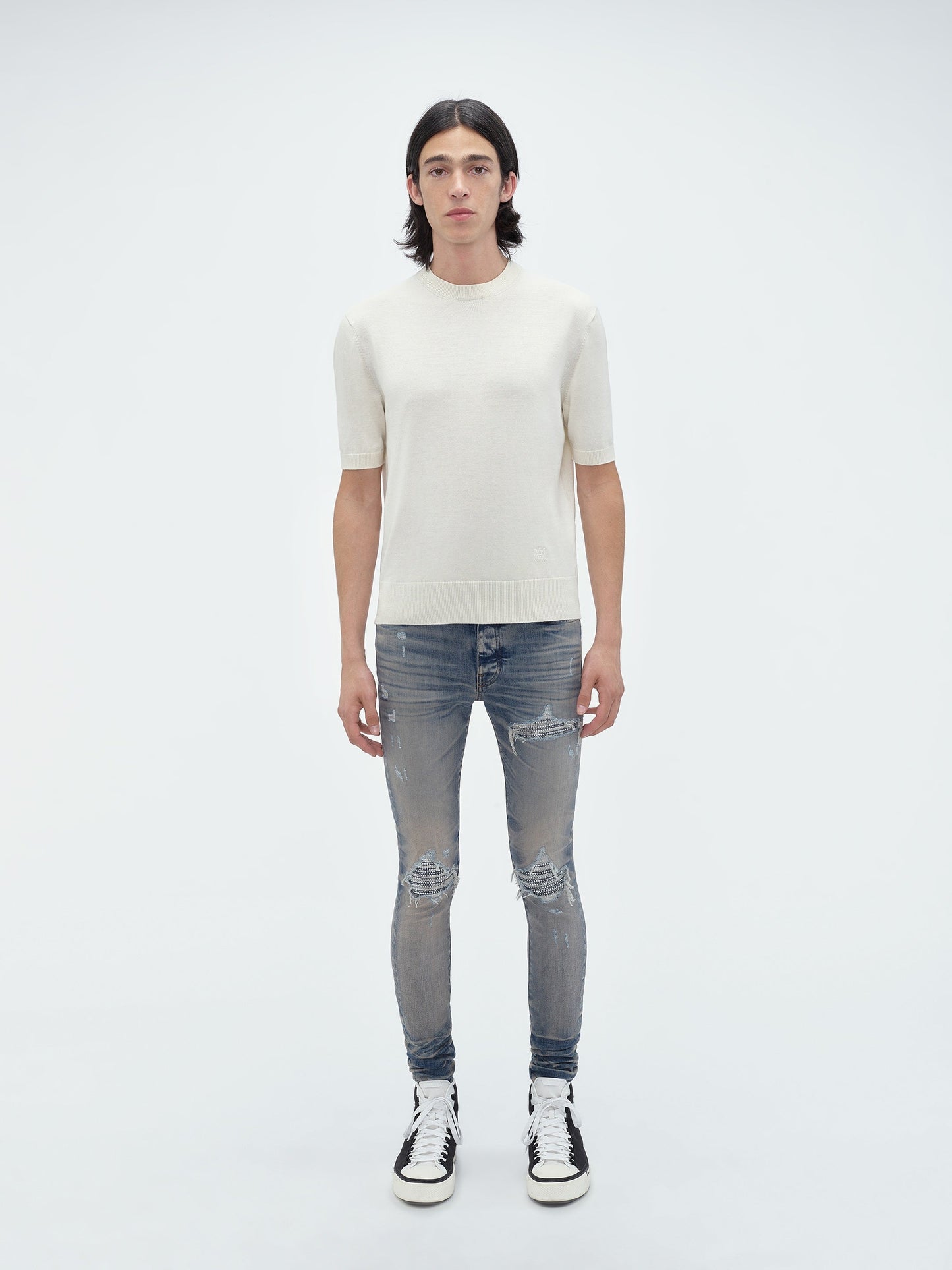Crystal Mx1 Jean - Vintage Indigo | Amiri Featured