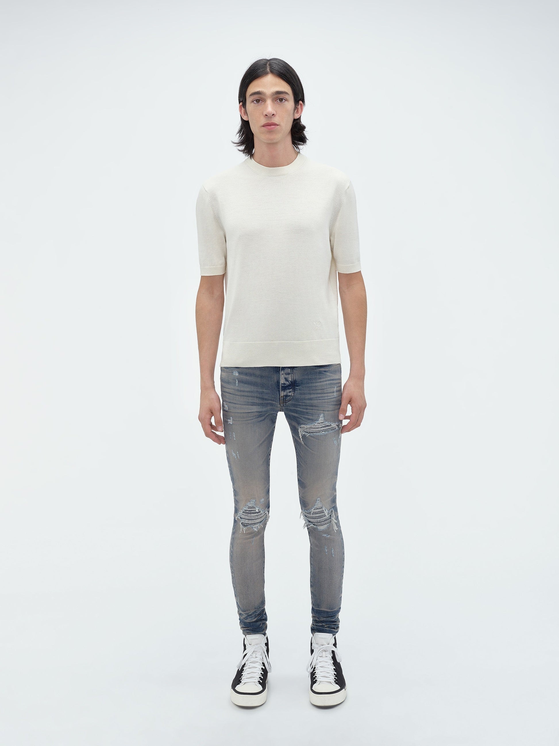 Crystal Mx1 Jean - Vintage Indigo | Amiri Featured