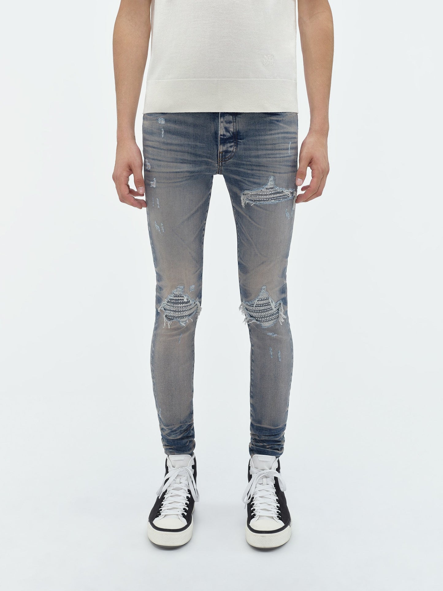 Crystal Mx1 Jean - Vintage Indigo | Amiri Featured