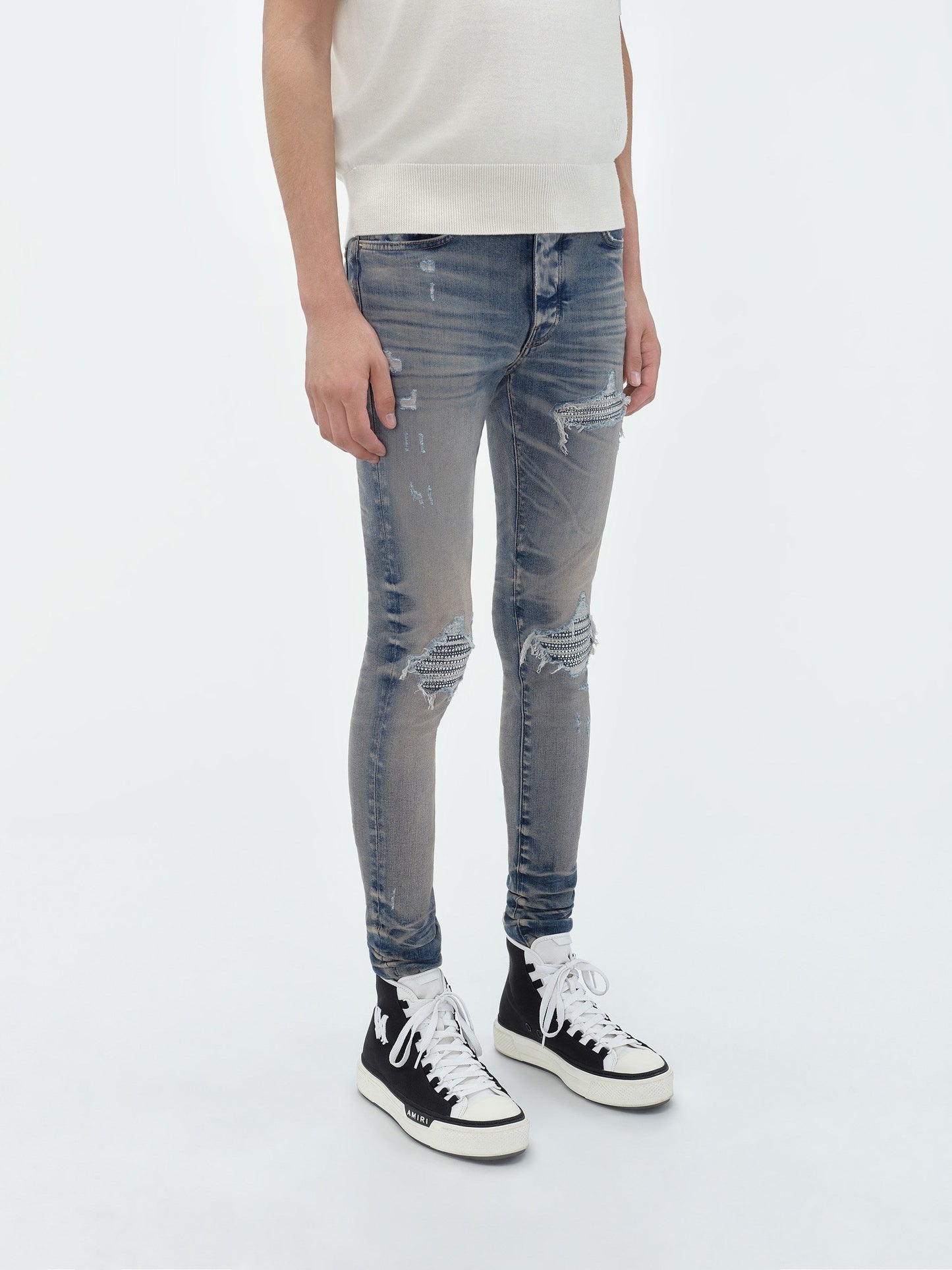 Crystal Mx1 Jean - Vintage Indigo | Amiri Featured