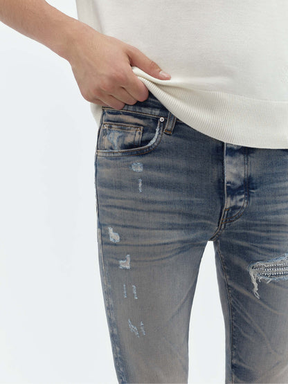 Crystal Mx1 Jean - Vintage Indigo | Amiri Featured