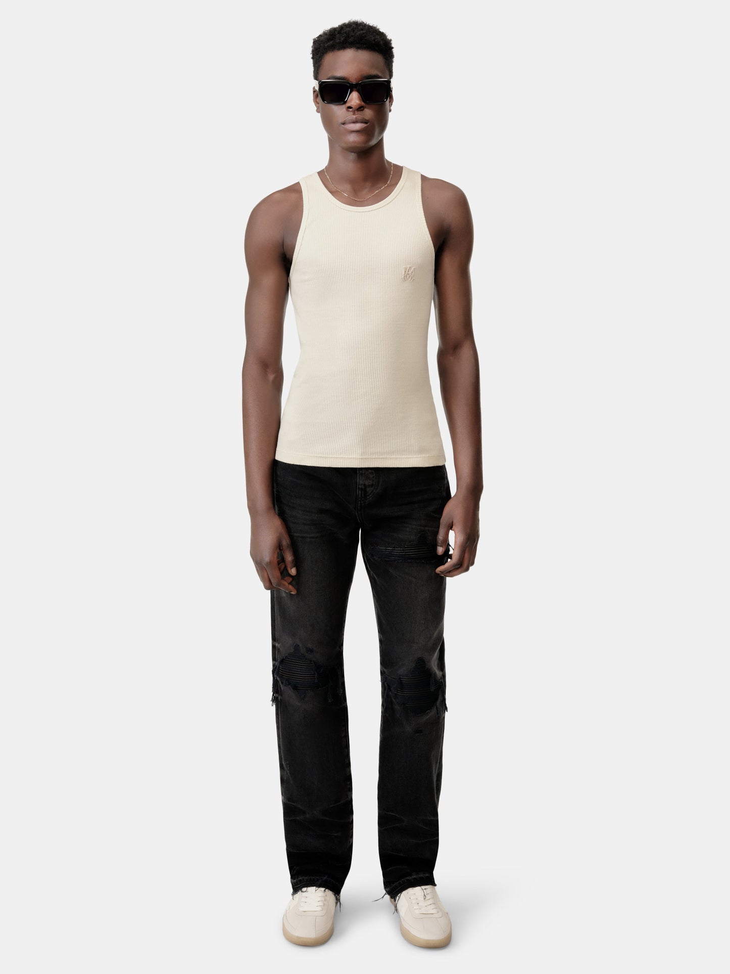 Ma Tonal Tank - Alabaster | Amiri Best Seller