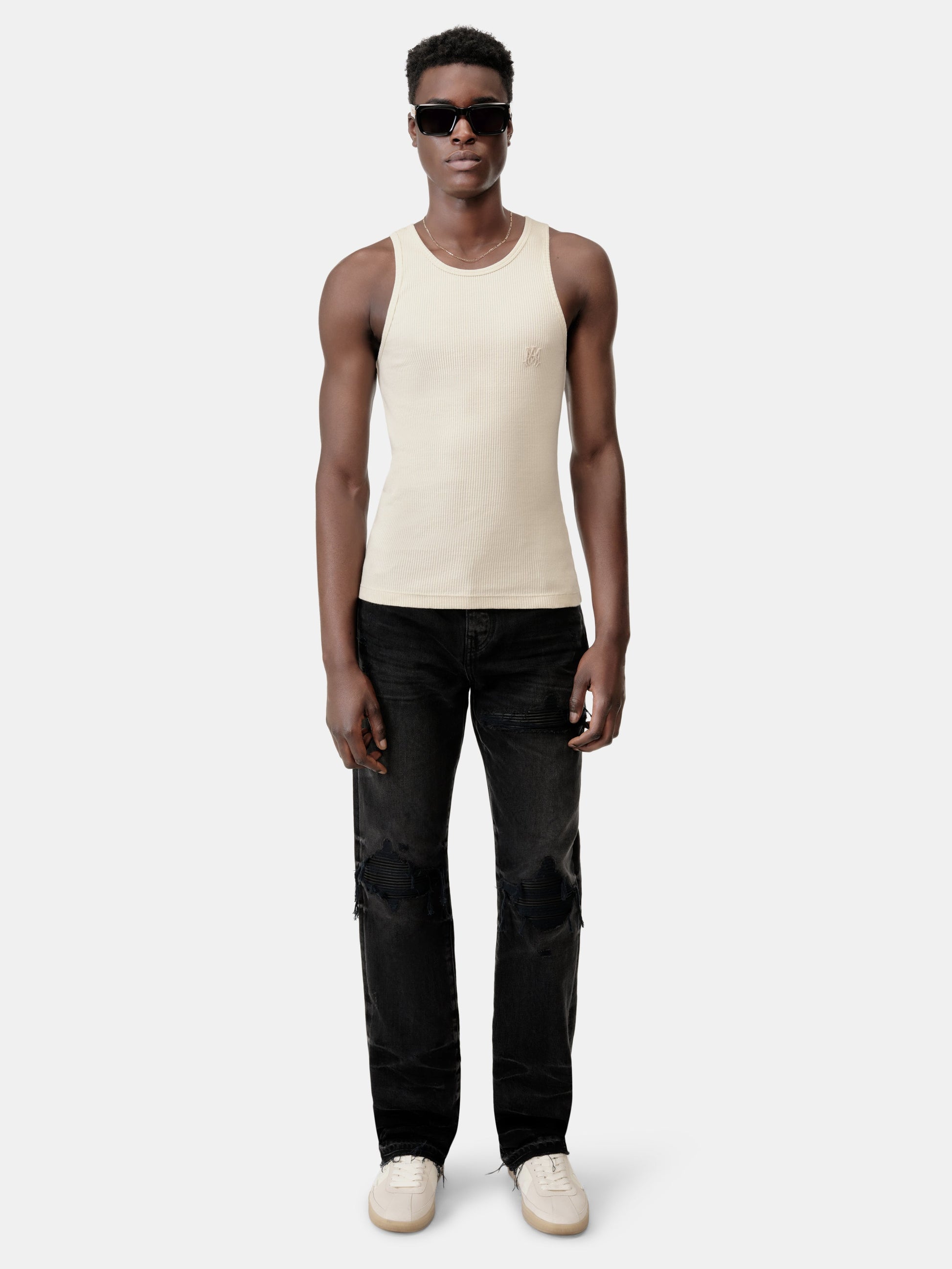 Ma Tonal Tank - Alabaster | Amiri Best Seller