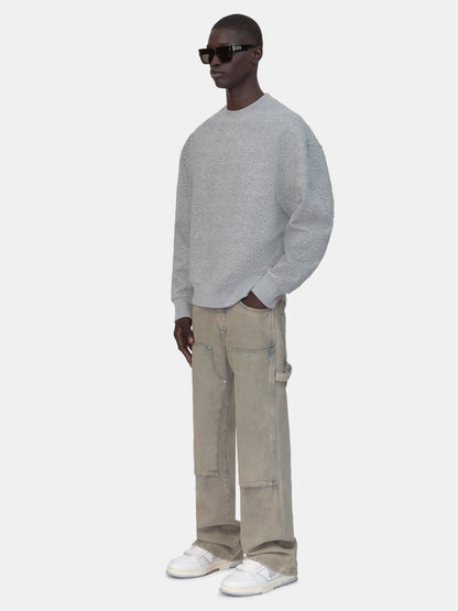 Ma Quad Oversized Crew - Stone | Amiri Value