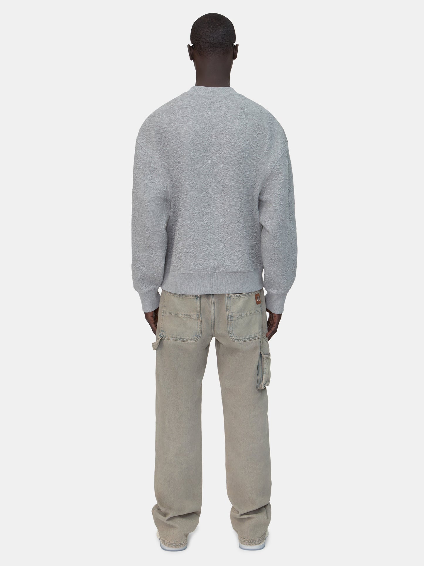 Ma Quad Oversized Crew - Stone | Amiri Value