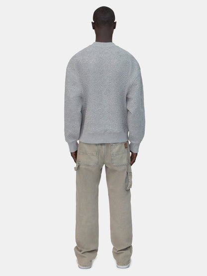 Ma Quad Oversized Crew - Stone | Amiri Value