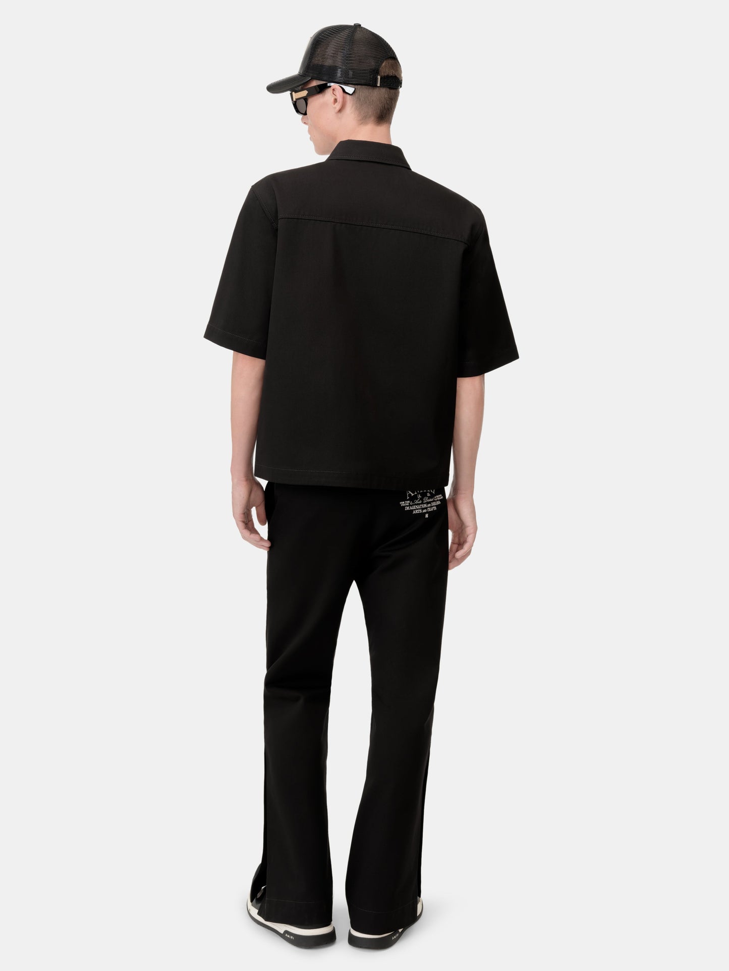Amiri Arts District Camp Shirt - Black | Amiri Budget Friendly