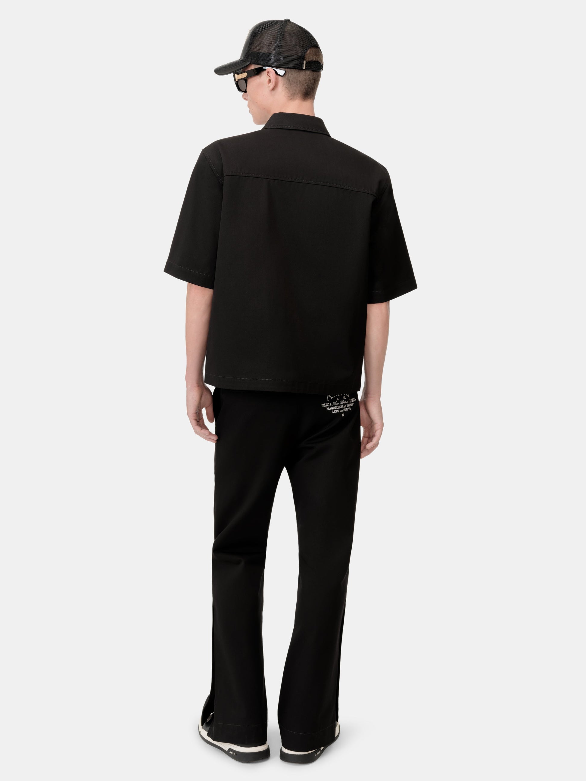 Amiri Arts District Camp Shirt - Black | Amiri Budget Friendly
