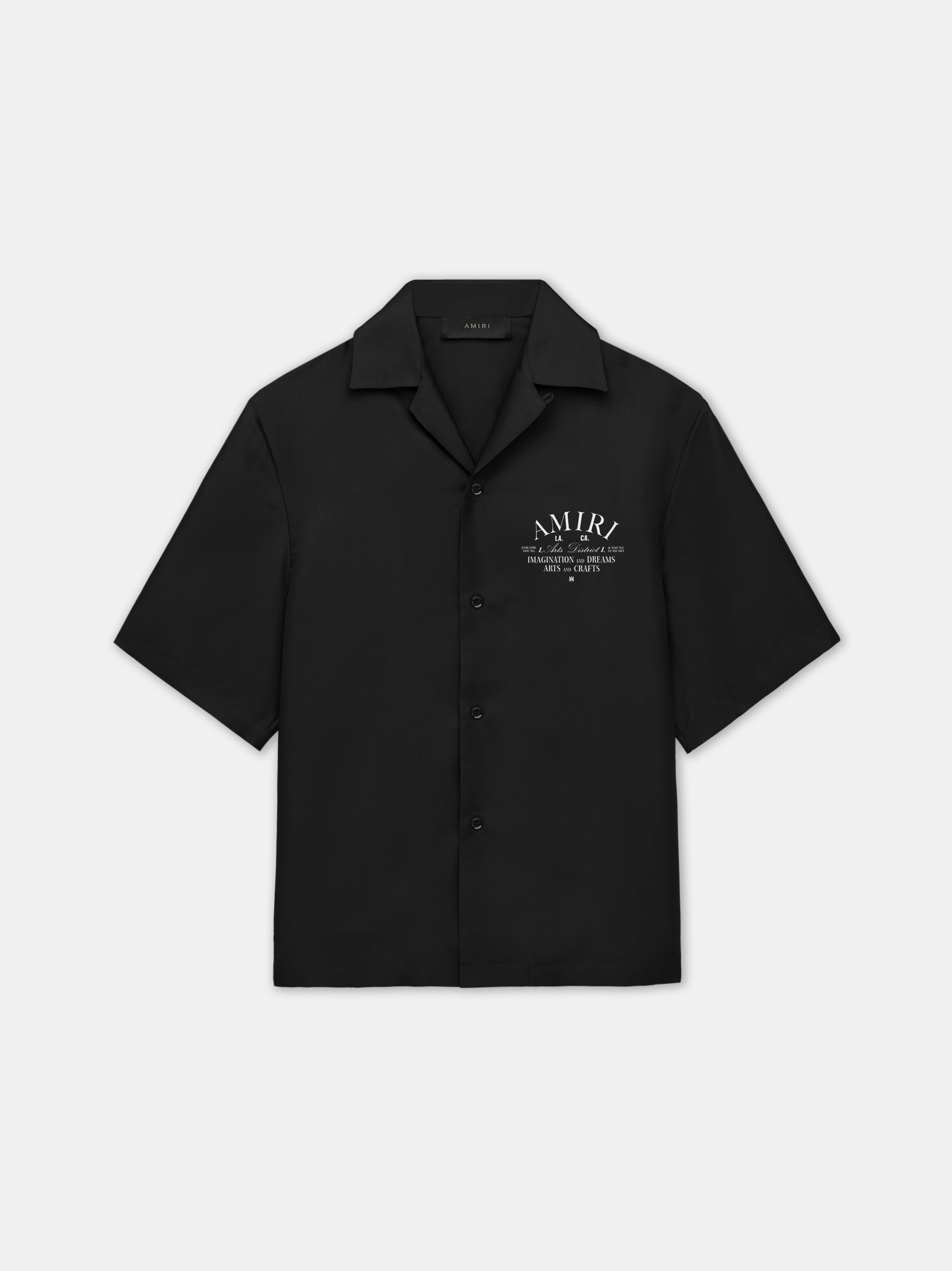 Arts District Bowling Shirt - Black | Amiri Great Deal