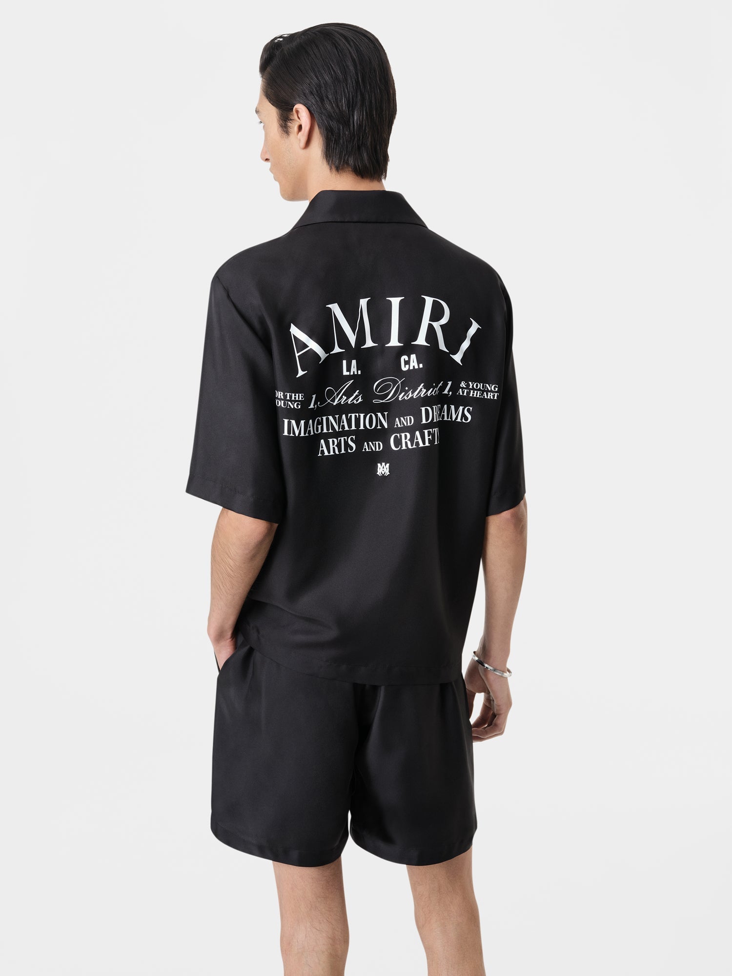 Arts District Bowling Shirt - Black | Amiri Great Deal