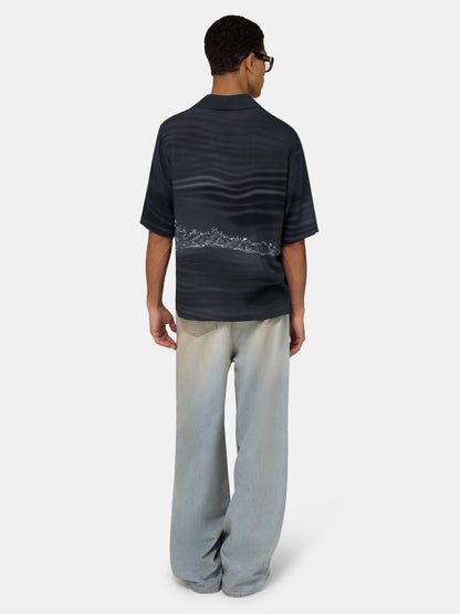 Palms Camp Shirt - Black | Amiri Special Offer