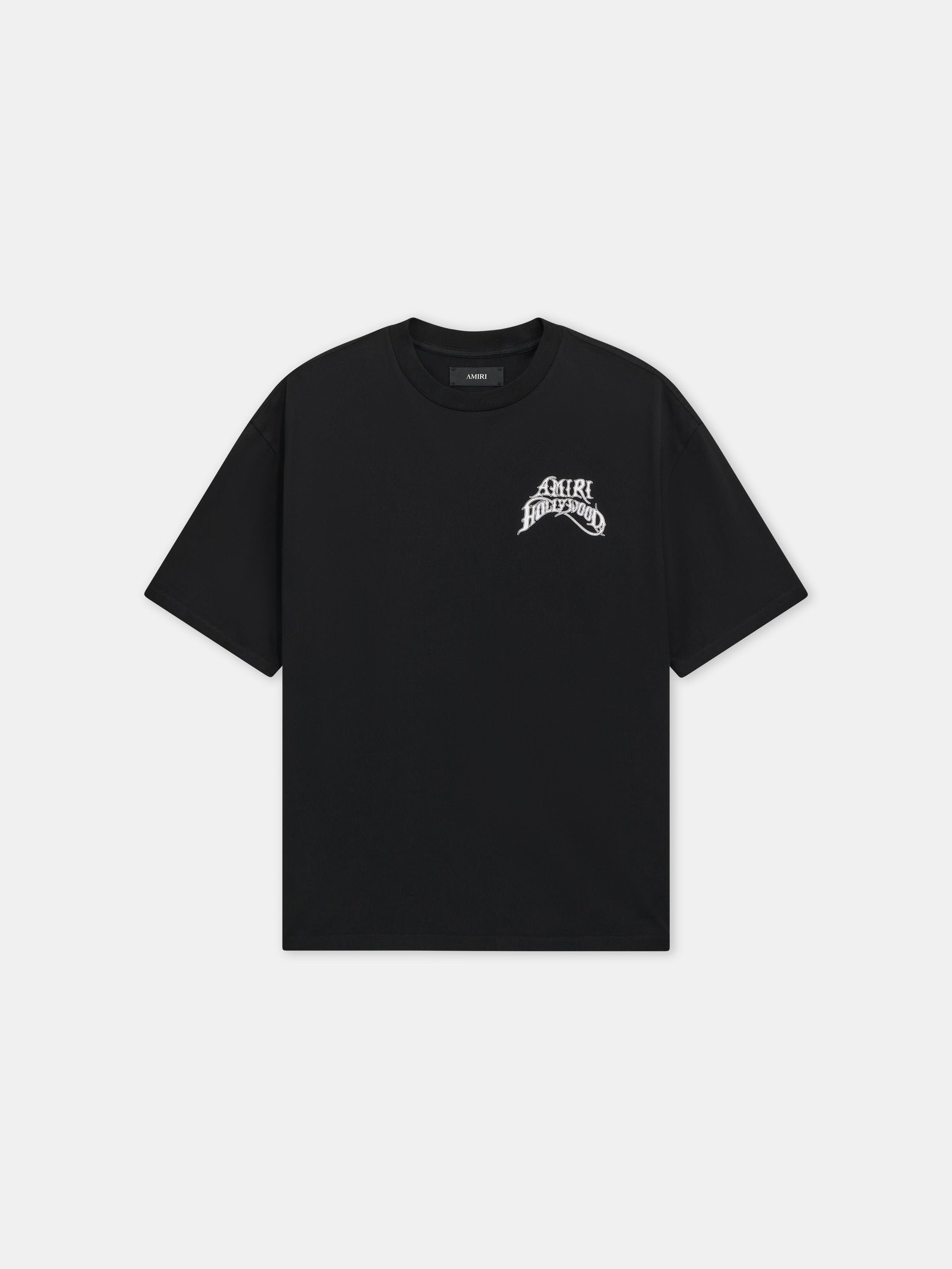 Amiri Hollywood Lightweight Jersey Skate Tee - Black | Amiri Best Seller
