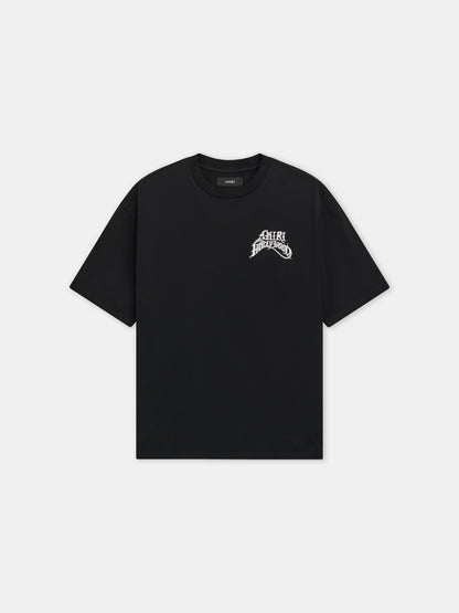 Amiri Hollywood Lightweight Jersey Skate Tee - Black | Amiri Best Seller