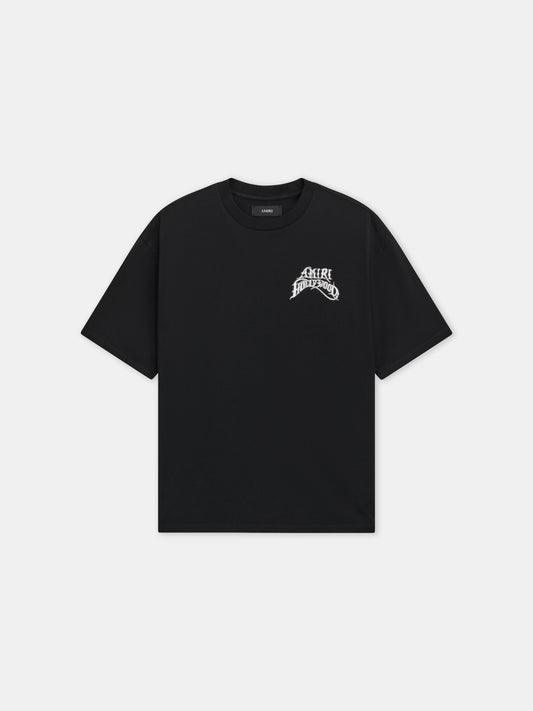Amiri Hollywood Lightweight Jersey Skate Tee - Black | Amiri Best Seller