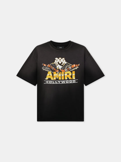 Ma Eagle Oversized Tee - Black | Amiri Sale