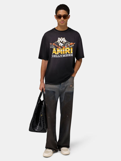 Ma Eagle Oversized Tee - Black | Amiri Sale