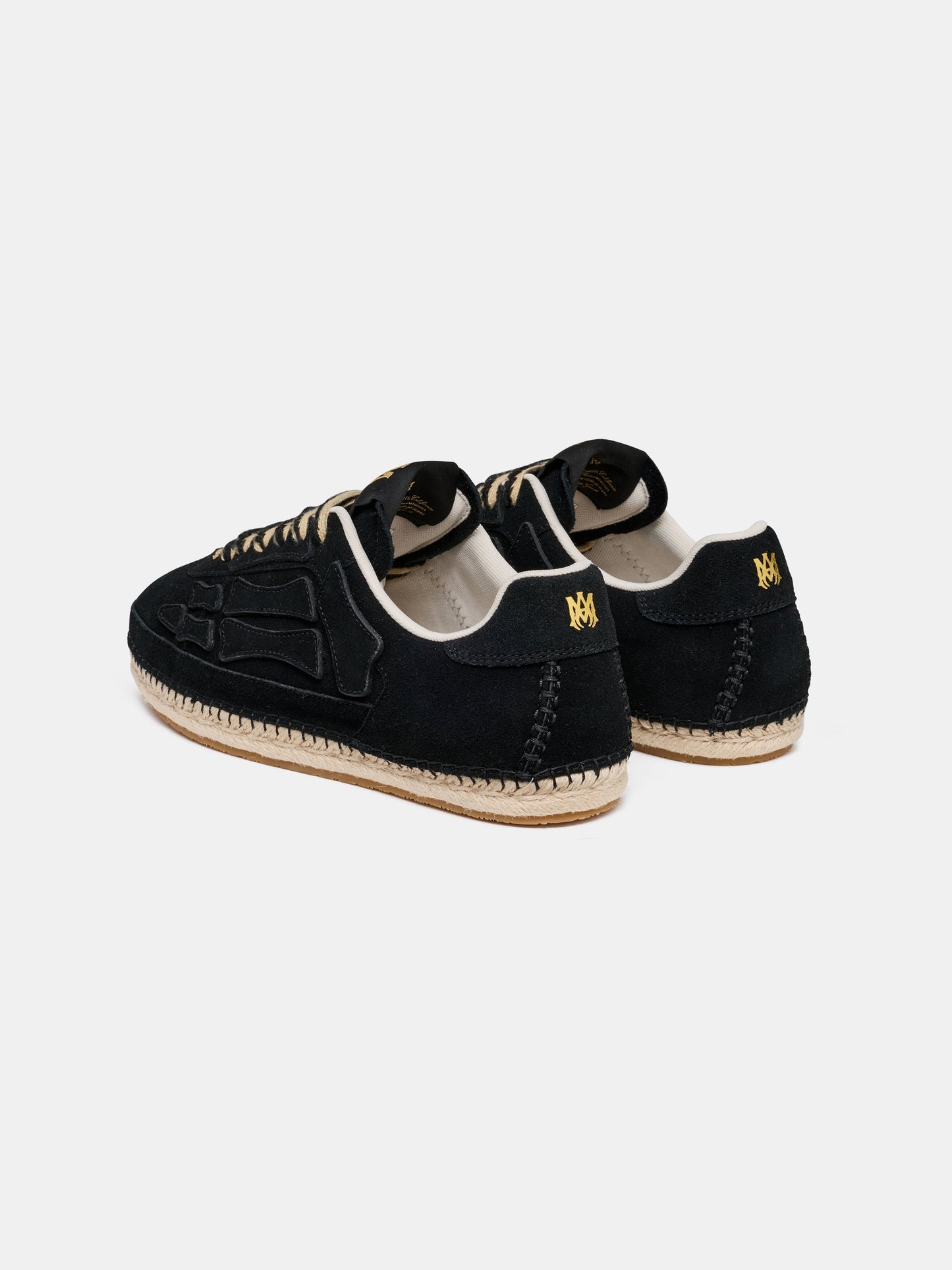 Espadrille Pacific Bones - Black | Amiri Great Deal