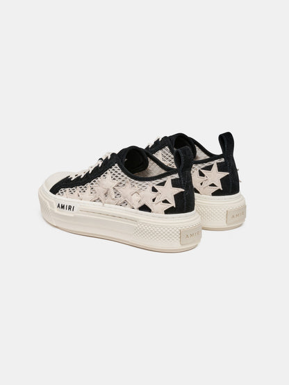 Mesh Stars Court Low - Black | Amiri Special Offer