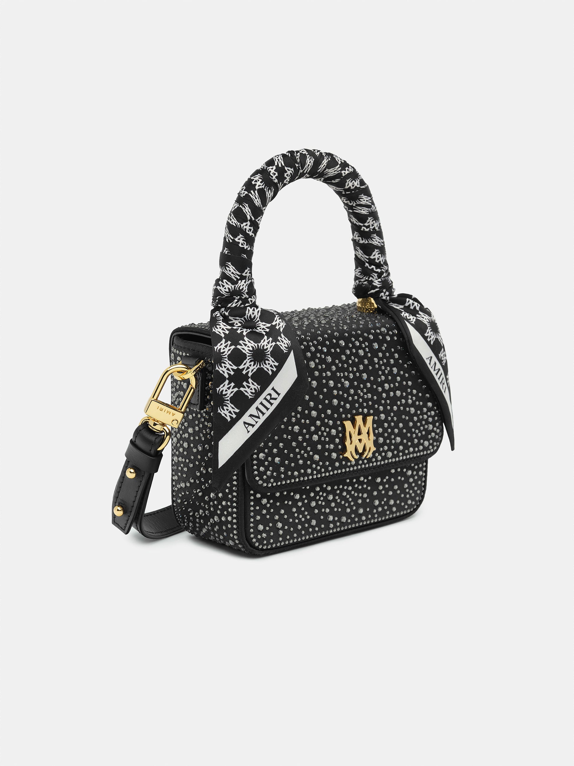 Crystal Micro Ma Bag - Black | Amiri Best Seller