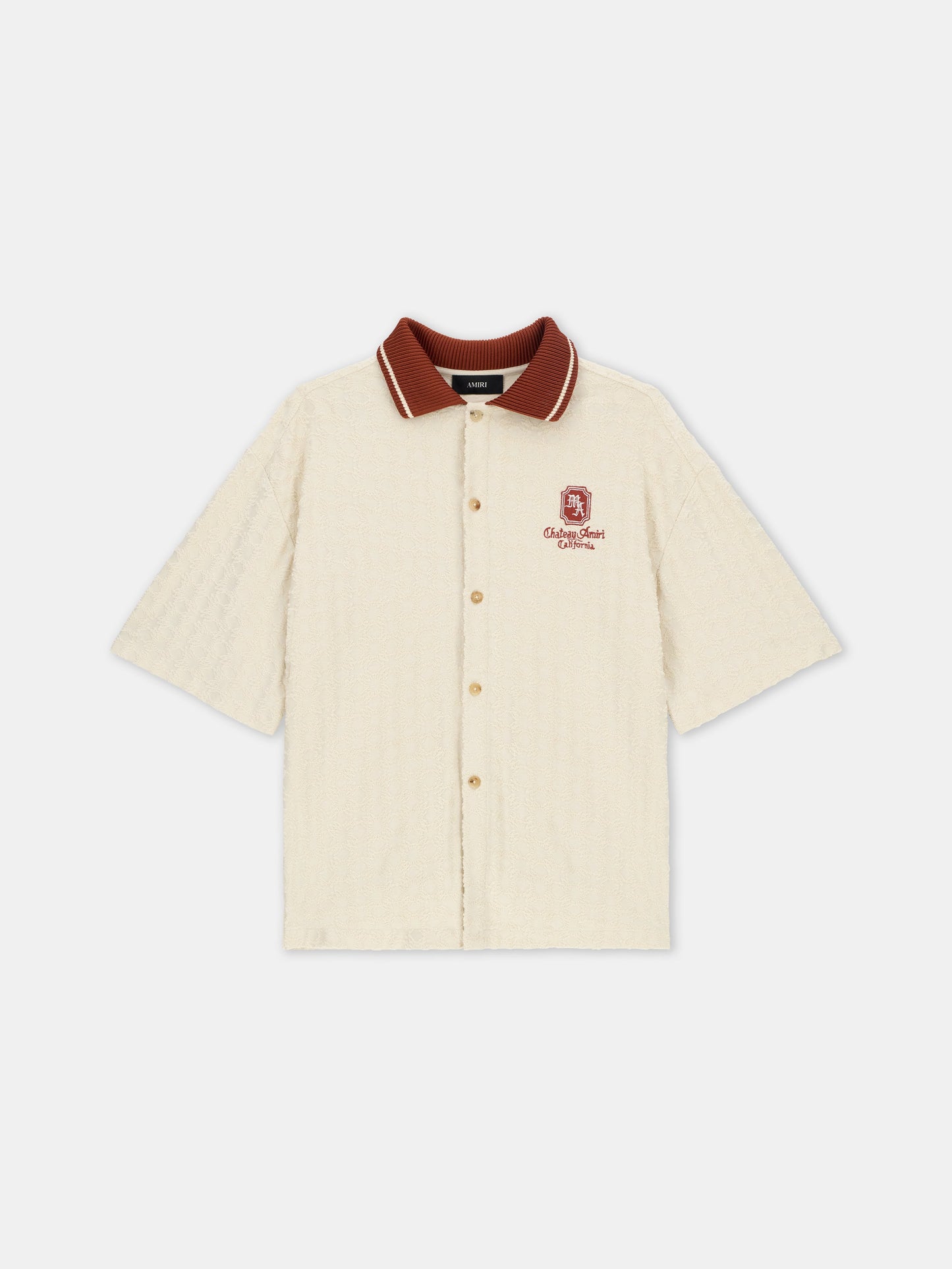 Ma Chateau Oversized Shirt - Alabaster | Amiri Online
