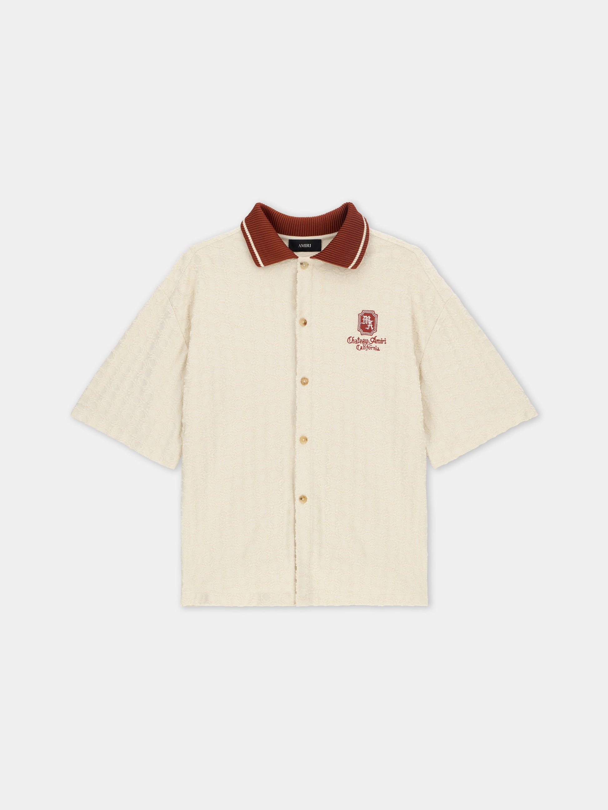Ma Chateau Oversized Shirt - Alabaster | Amiri Online
