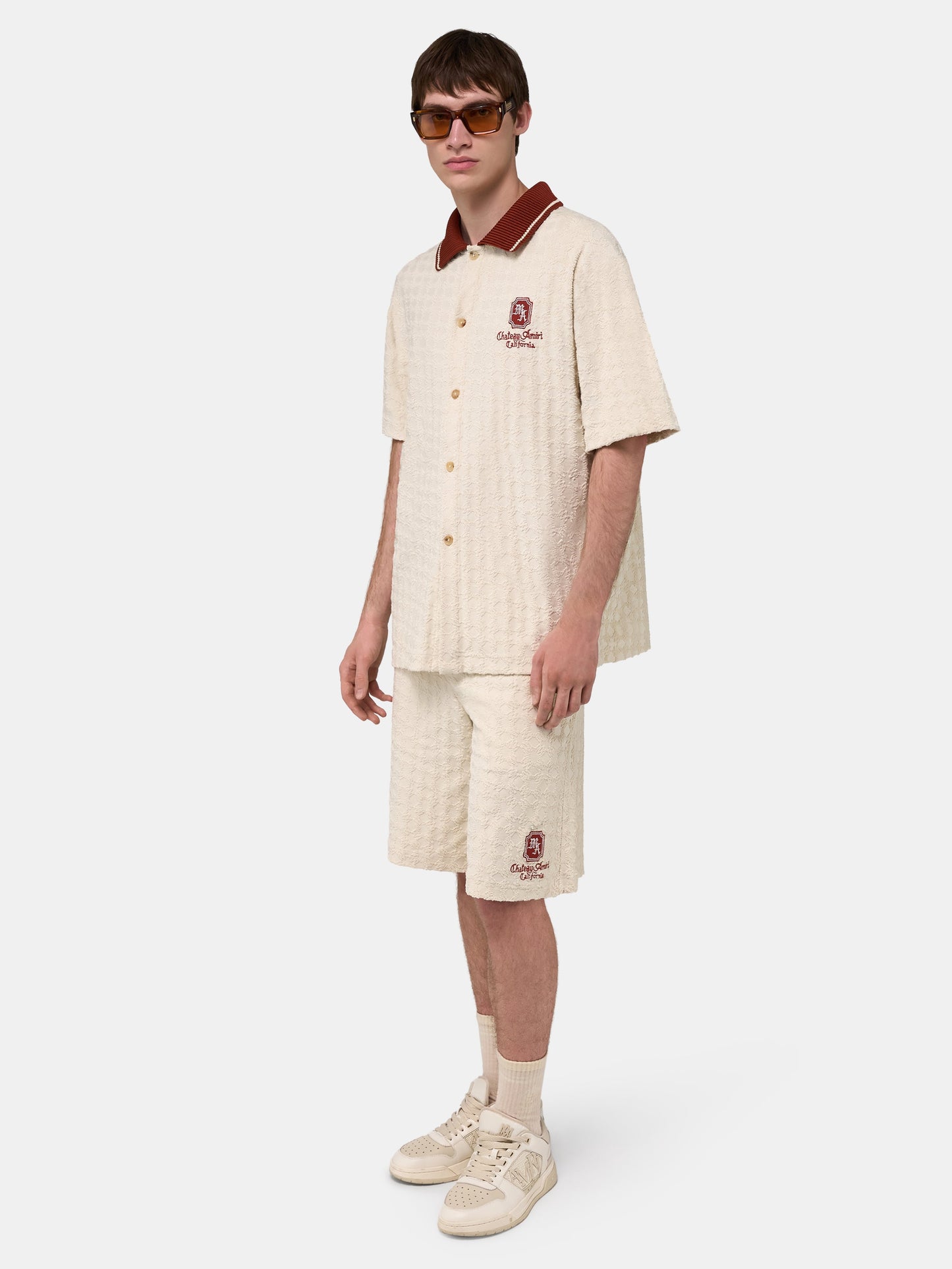 Ma Chateau Oversized Shirt - Alabaster | Amiri Online