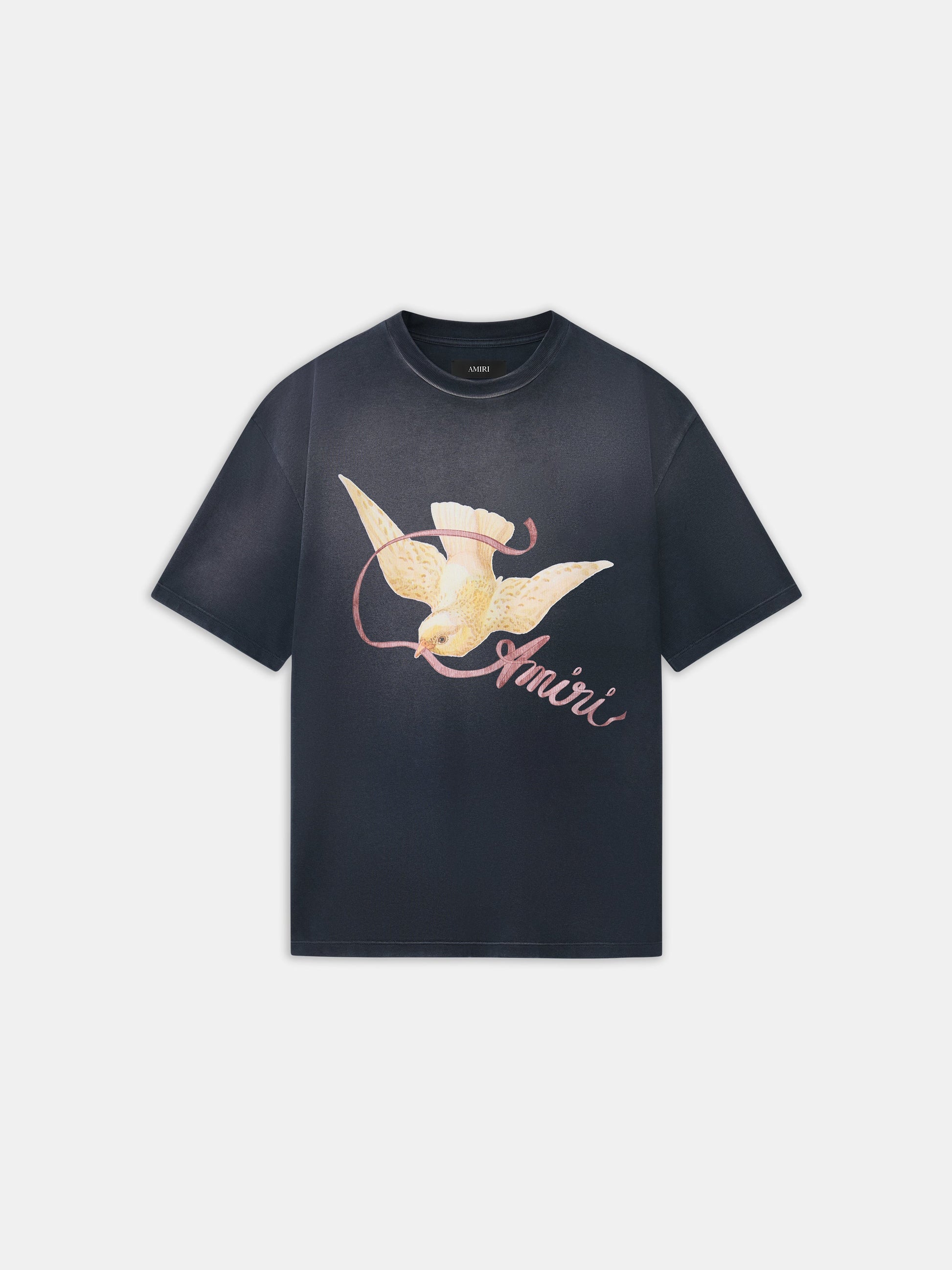 Amiri Ribbon Oversized Tee - Black | Amiri Affordable