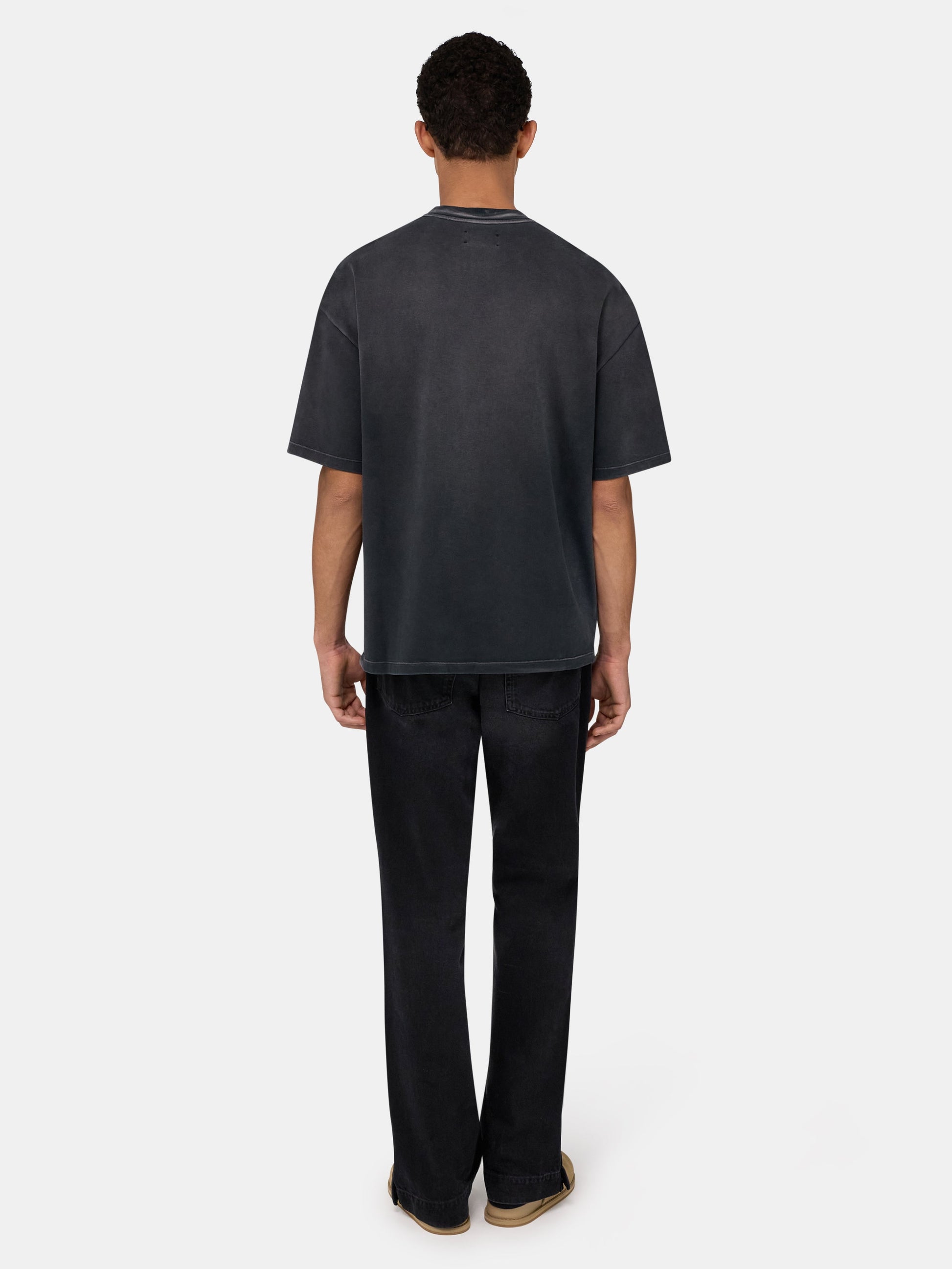 Amiri Ribbon Oversized Tee - Black | Amiri Affordable