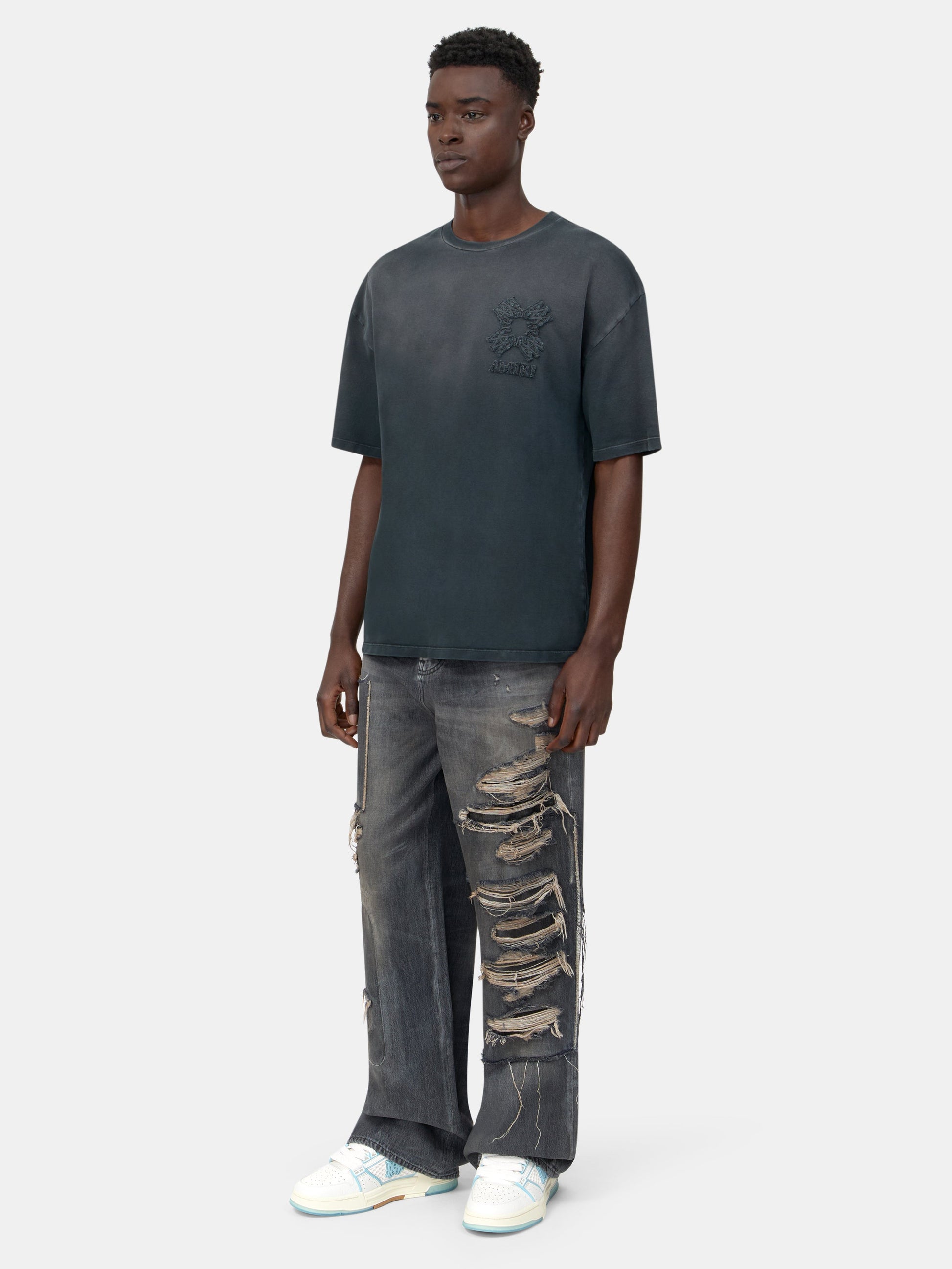 Ma Quad Oversized Tee - Black | Amiri Featured