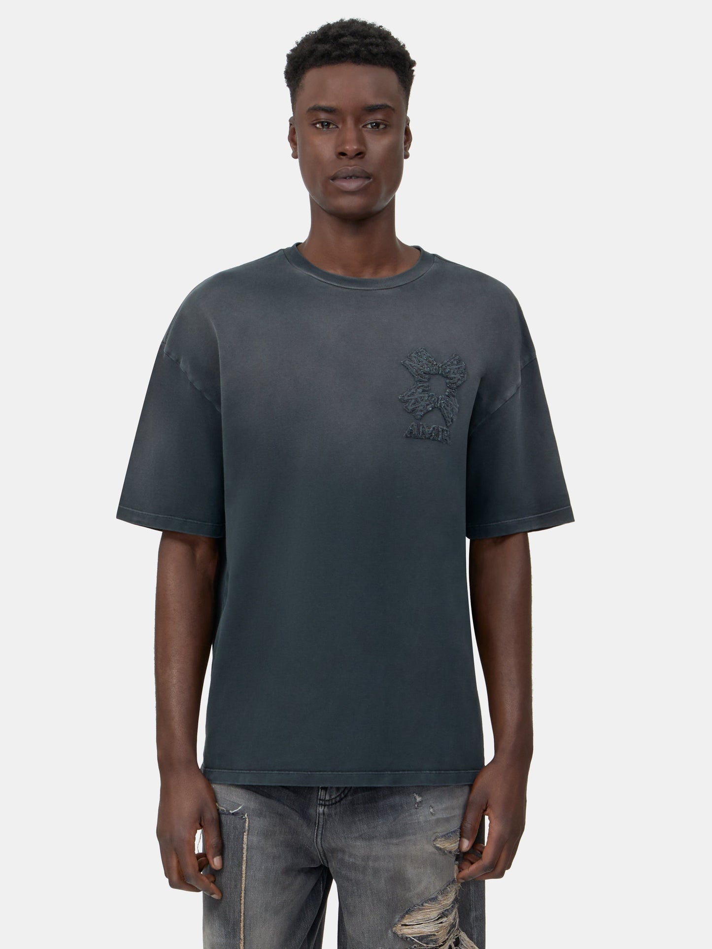 Ma Quad Oversized Tee - Black | Amiri Featured
