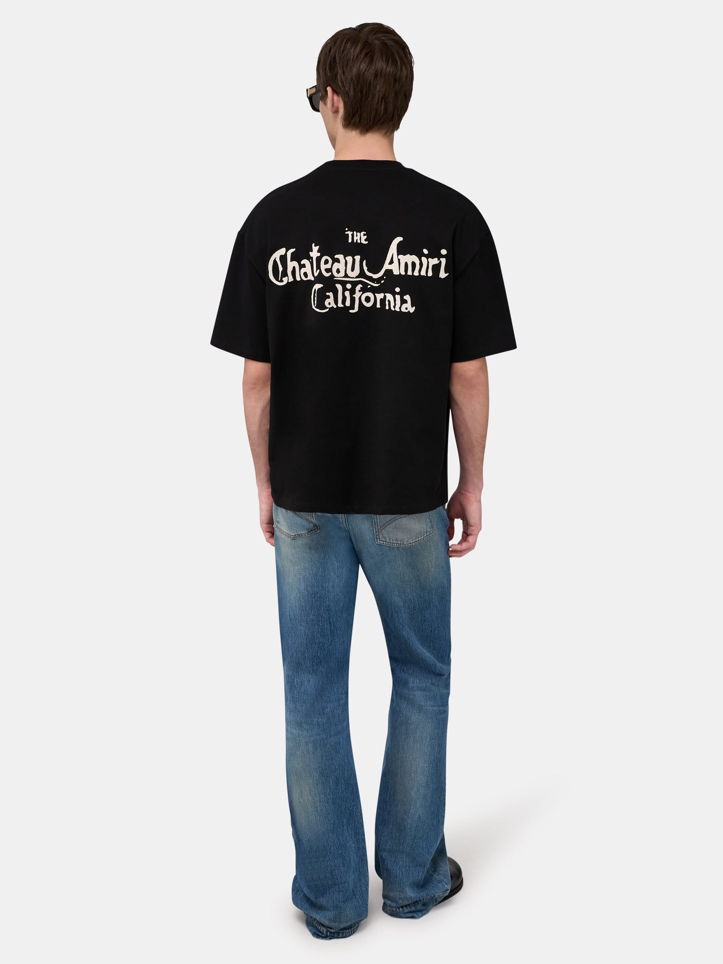 Ma Chateau Oversized Tee - Black | Amiri Value